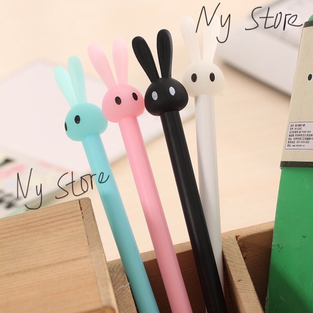 

NY Store 1kg144pcs Long Ear Bunny Pen Pena Kelinci telinga panjang pulpen unik karakter youleehuang