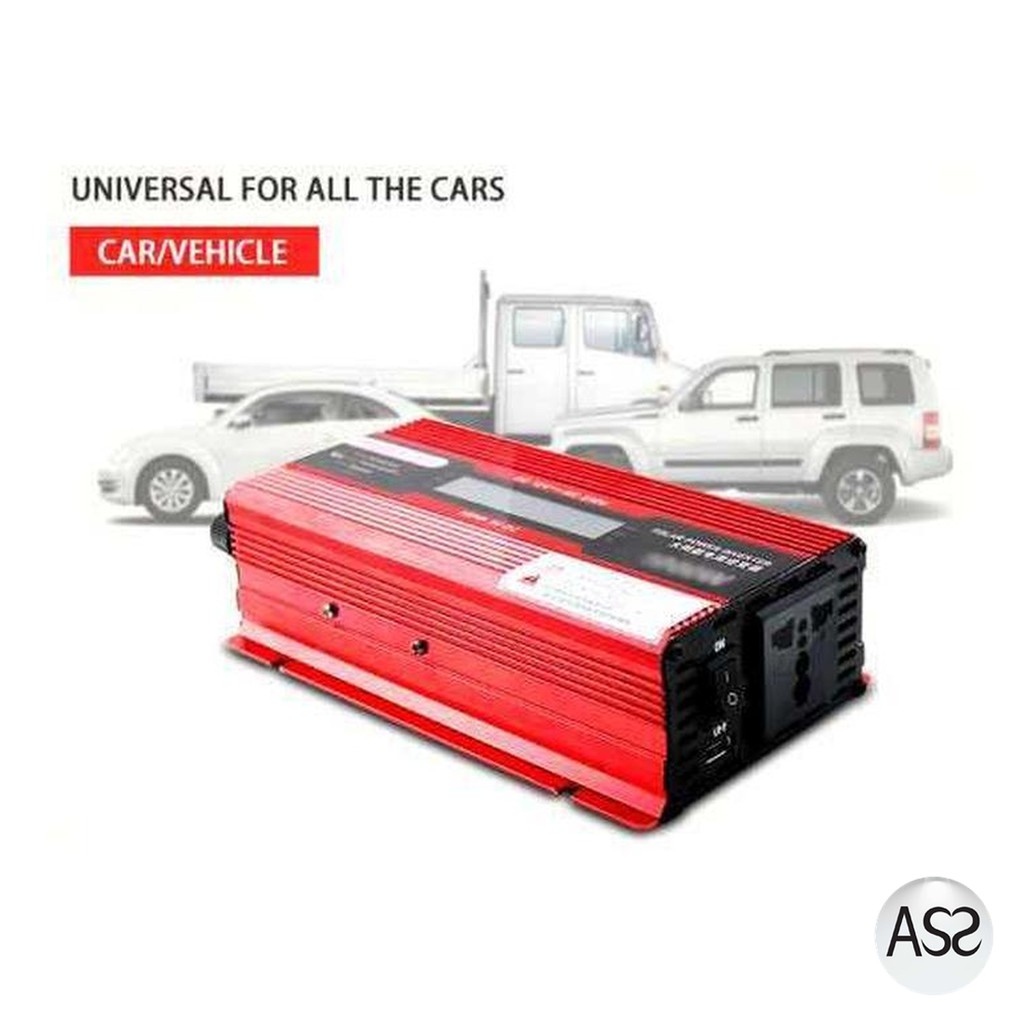 ASS Shop - Carmaer Car Power Inverter DC 12V / 24V to AC 220V - SDB