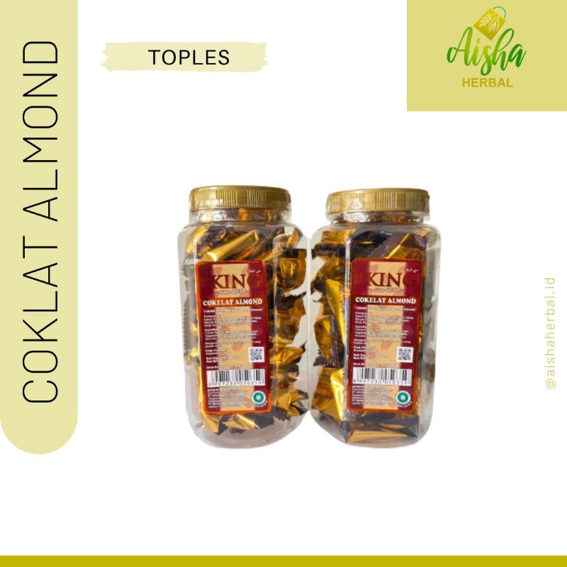 

Coklat Almond Kemasan Toples