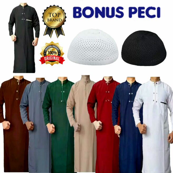 jubah pria gamis dewasa jubah muslim gamis laki