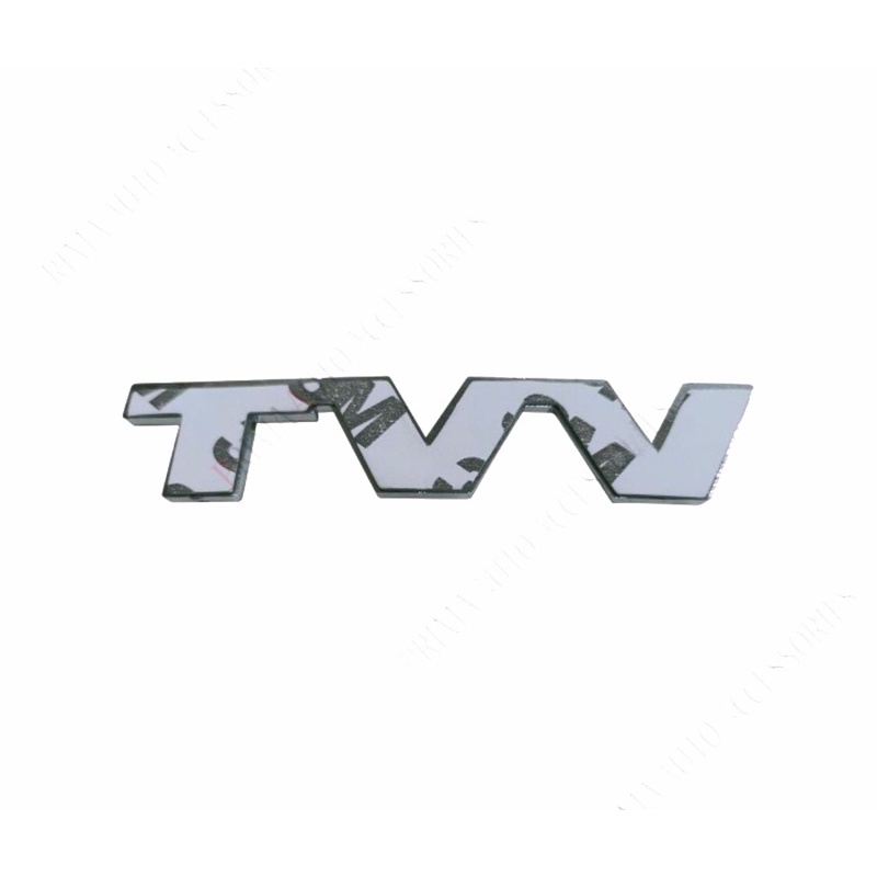 Emblem Mobil Logo TuLisan Suzuki VVT Chrome