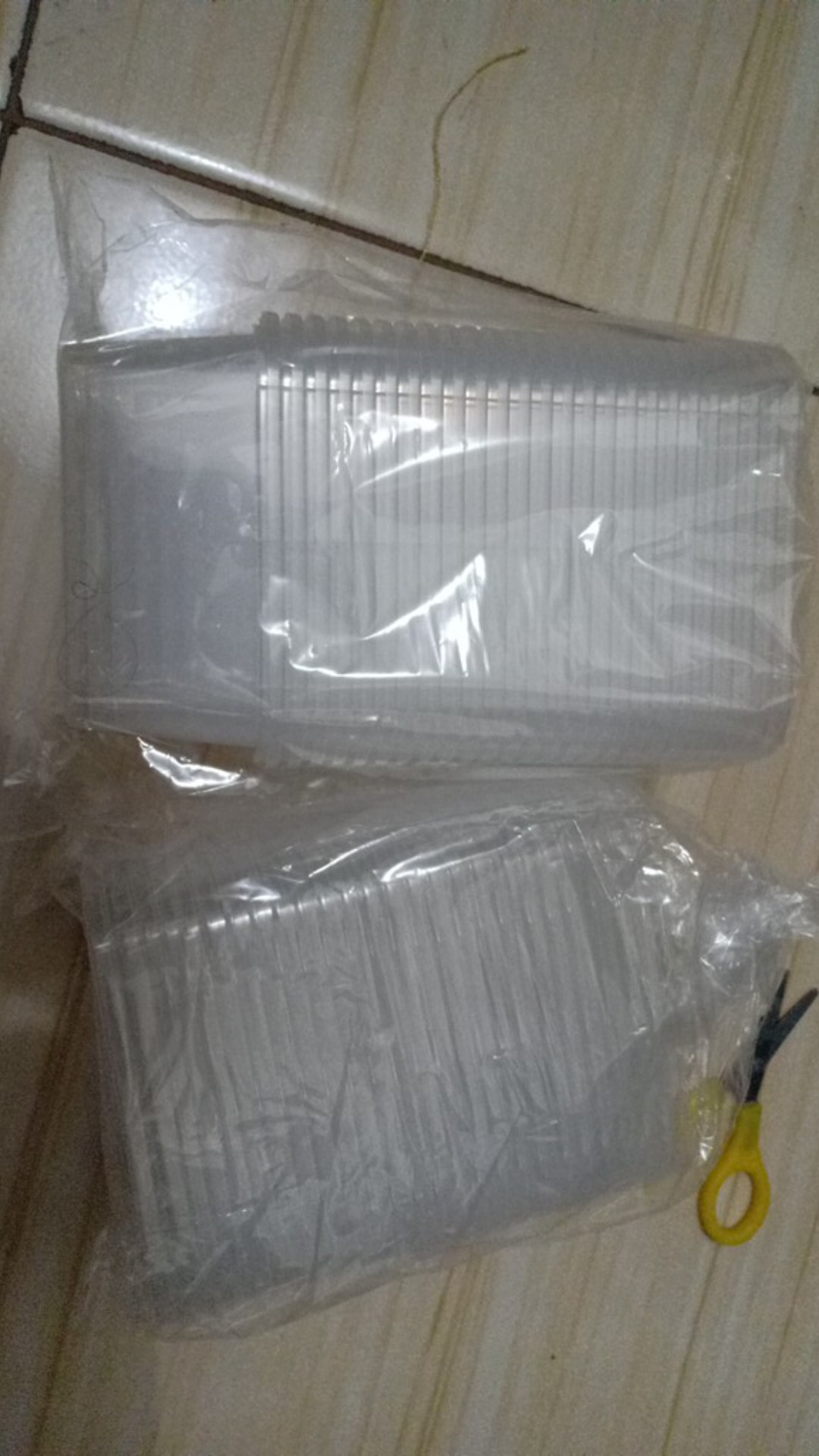 Thinwall Food Container 250ml Kotak/tempat Penyimpanan Makanan/cup Salad/cup Puding/ Dessert Box