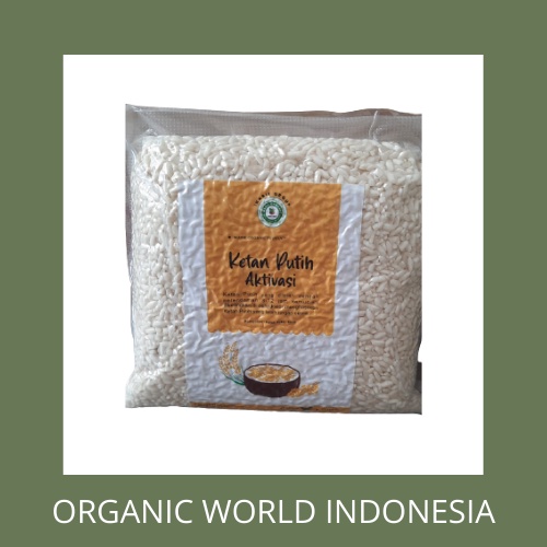

IKARIE ORGANIC Ketan Putih Aktivasi Ringan Cerna
