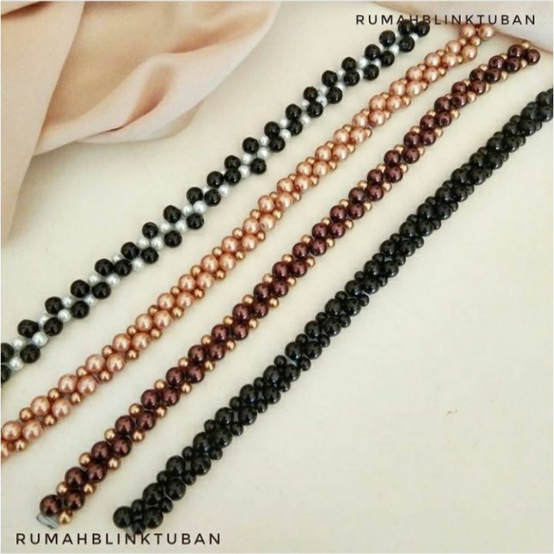 PAYET RANGKAI PINGGANG/PAYET RANGKAI HIASAN KEBAYA/ PAYET RANGKAI CRUMBLE PEARL