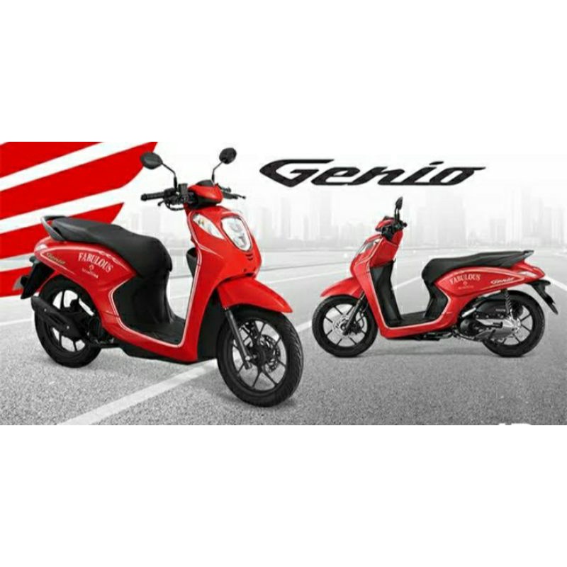 COVER/PELINDUNG KNALPOT STANDAR HONDA GENIO 2020-2021