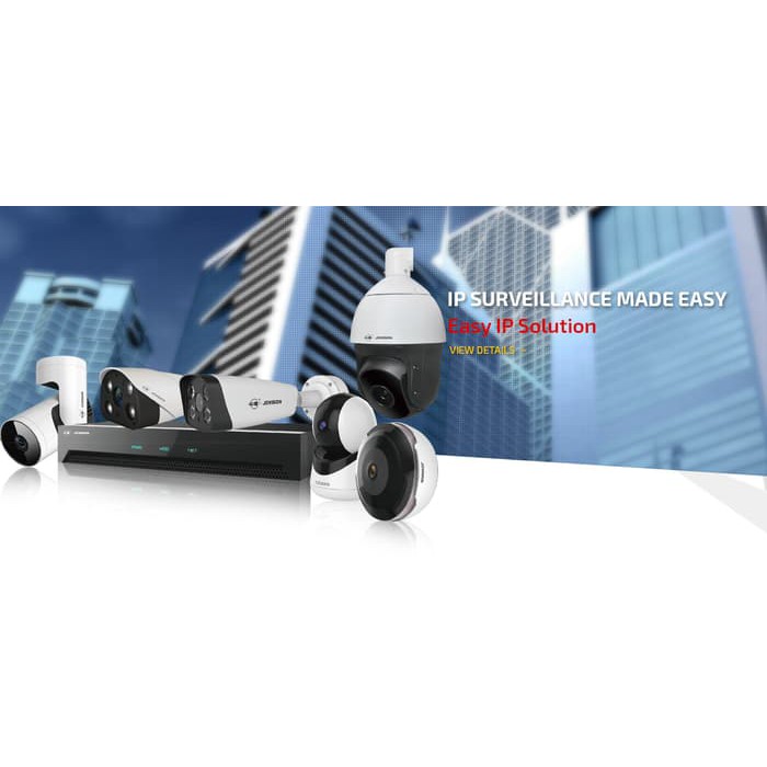PAKET IP CAMERA 4 CHANNEL JOVISION 1080P / 2MP