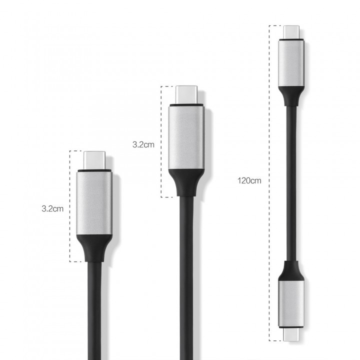 MINIX NEO C-MUC - Multi-Purpose USB-C to USB-C Cable - 120cm