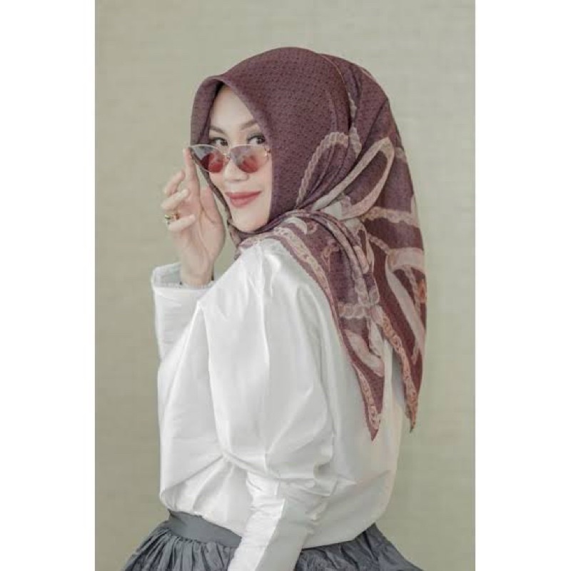 Buttonscarves Chain Extended - Plum (Split Bill)