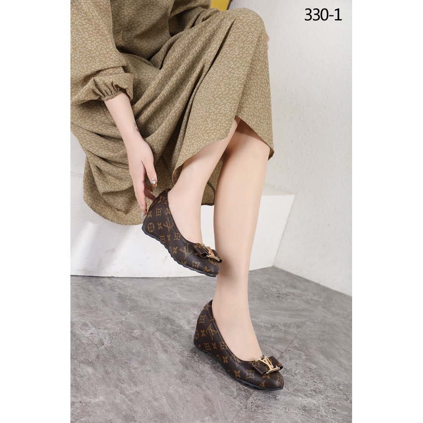 Bow Wedges Shoes #330-1