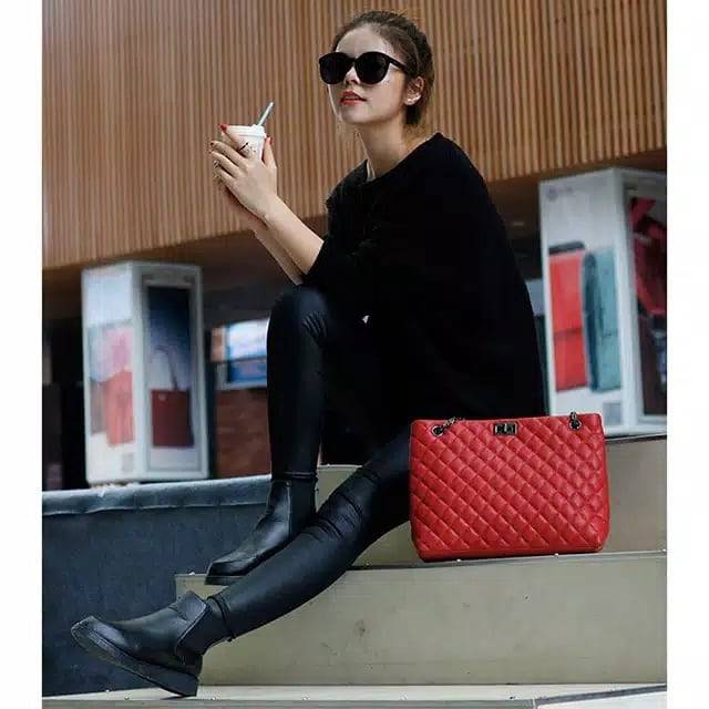 TAS WANITA JAIT CAMELIA / CHANEL FULL TOTE / TAS SELEMPANG / TAS CAMELIA