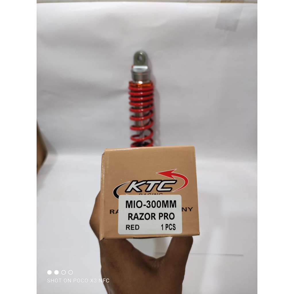 SHOCK SOK KTC RACING CLICK 300MM BEAT VARIO SCOOPY GENIO BEAT FI SPACY