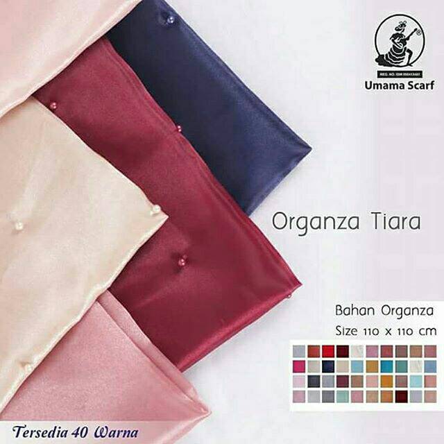 Hijab UMAMA SCARF (Organza Tiara)