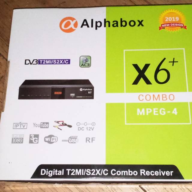 Reciver alphabox untuk buka optus d1