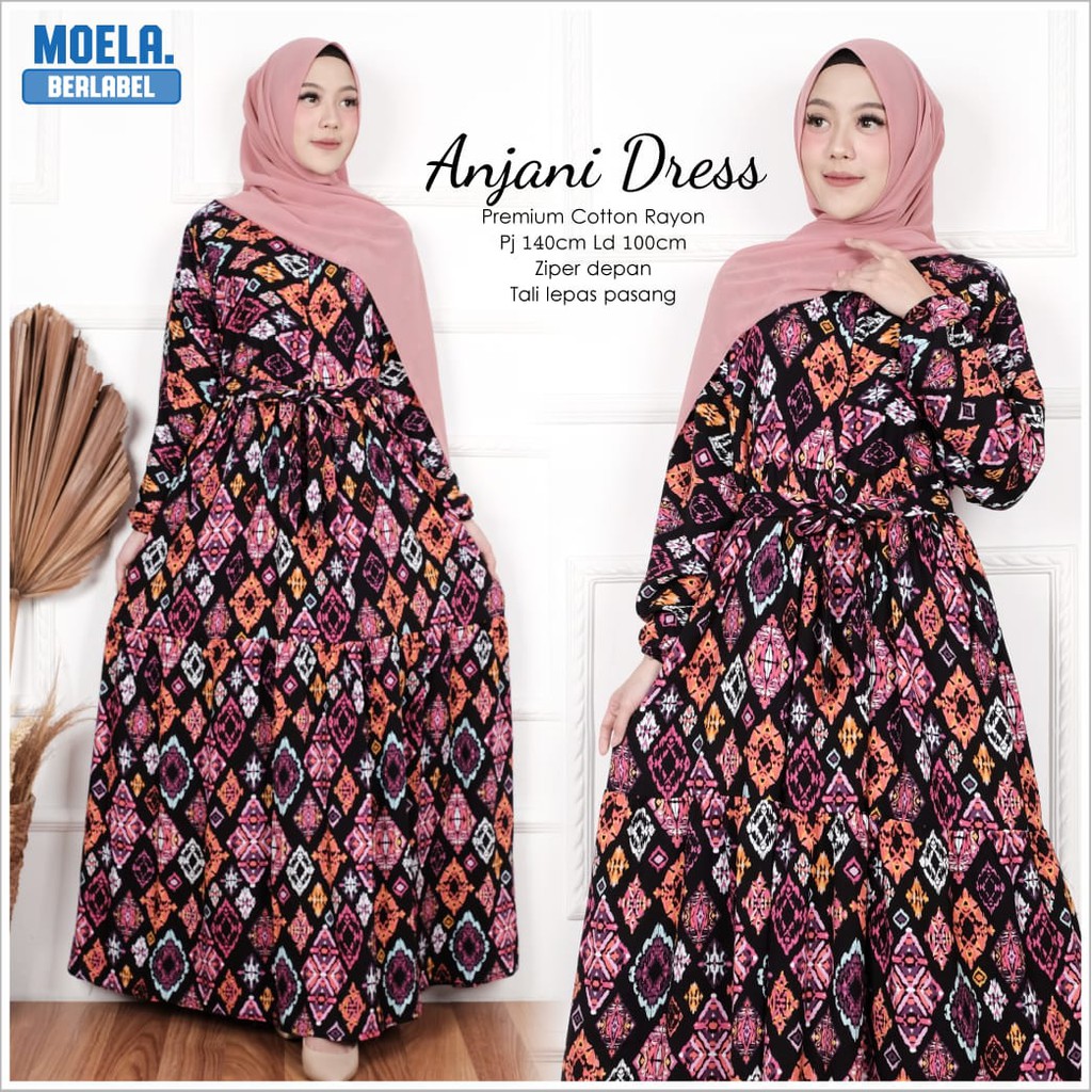 ANJANI DRESS/DRESS ORI MOELA