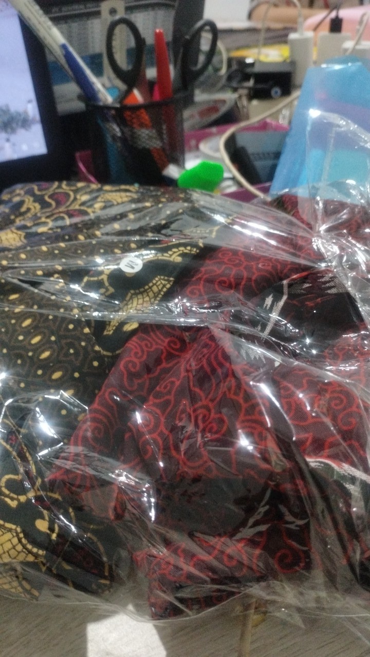Atasan Batik Dolby Dolbi Dobby Doby Tenun Sutra Tulis Halus Katun Atbm Baron ,sarombit Atasan
