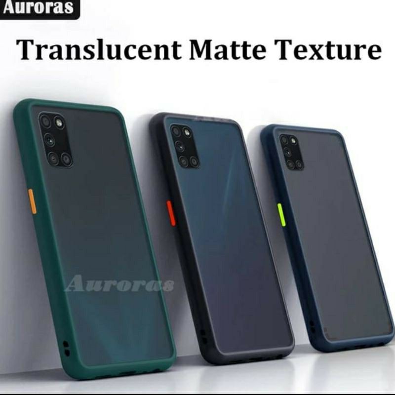 Samsung S20 FE Cover Dove Transparan Lis Warna Softcase Matte S20FE