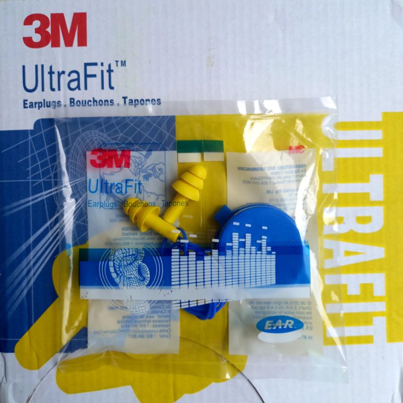 3M earplugs ultrafit with case