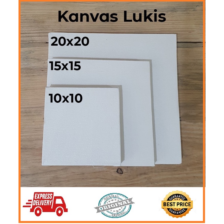 

KANVAS LUKIS (10 X 10 / 15 x 15 / 20 x 20 CM) / CANVAS LUKIS FRAME