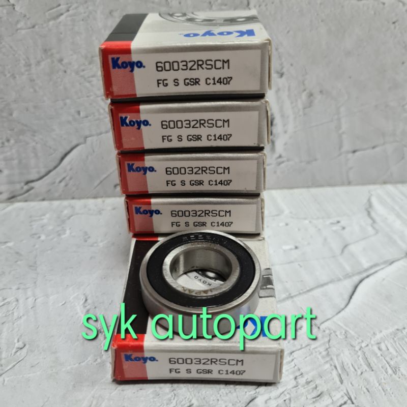 Bearing 6003 2rs koyo tutup karet