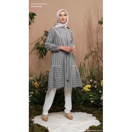 Tunik Atasan Kiyana Midi Dress by ZOYA