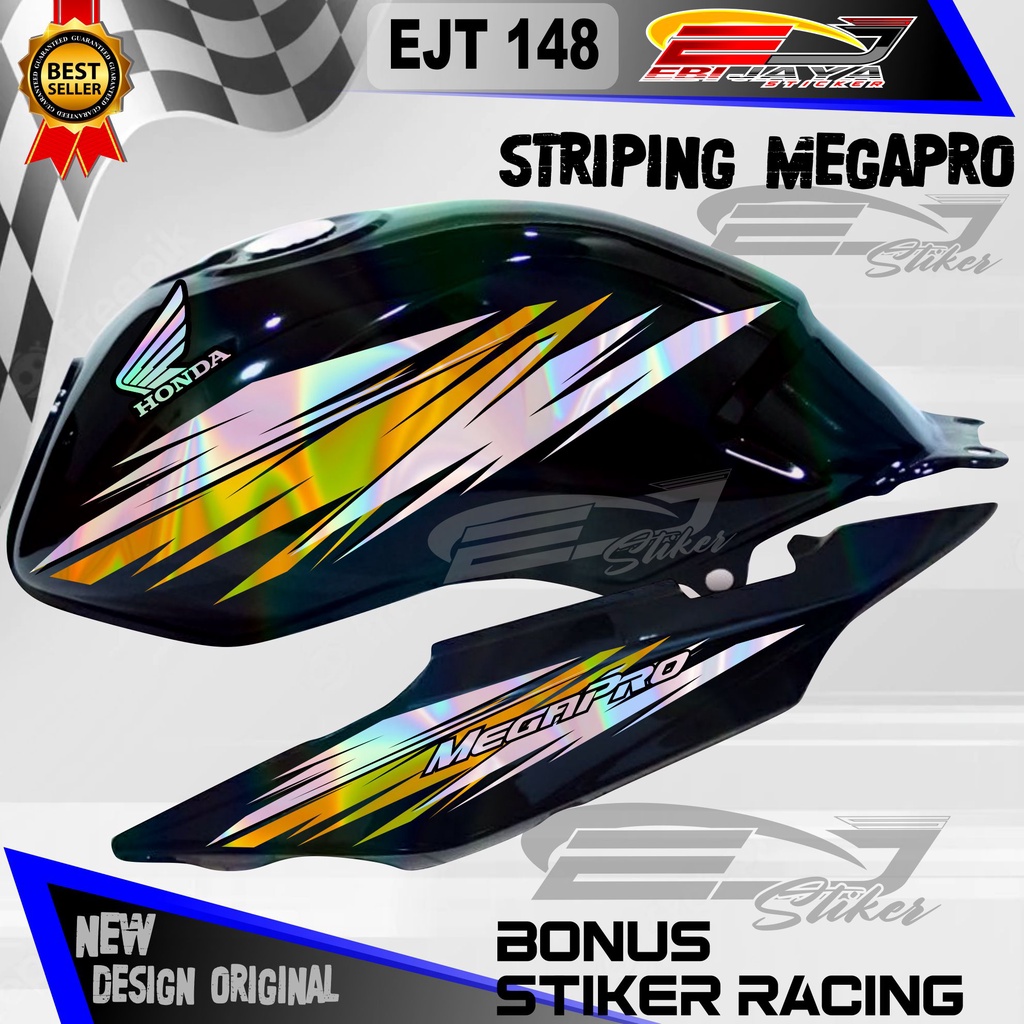 STRIPING MP MEGAPRO PRIMUS HOLOGRAM / STIKER CUSTOM MEGAPRO STIKER MOTOR MEGAPRO PRIMUS / STRIPING D