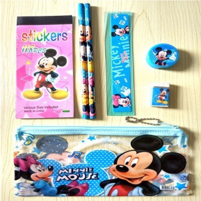 

1 Set Tempat Pensil / Set Menulis Anak Bergambar Dex