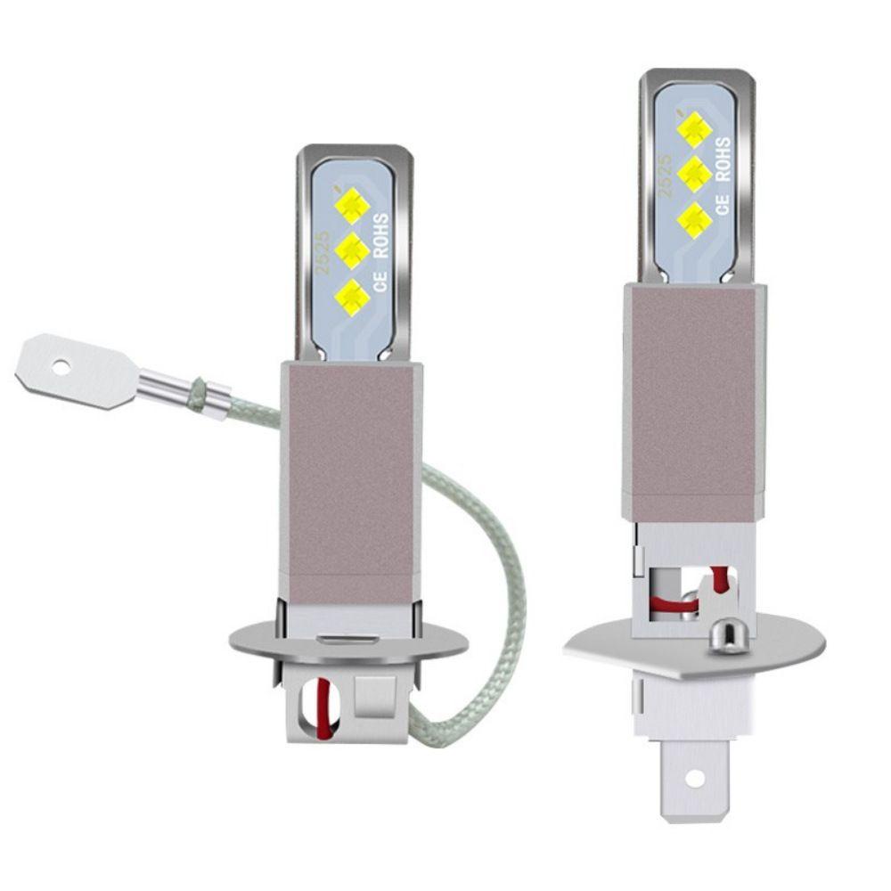 Populer Lampu Kabut Mobil Putih 2Pcs H1 H3 880 881led Super Terang DRL