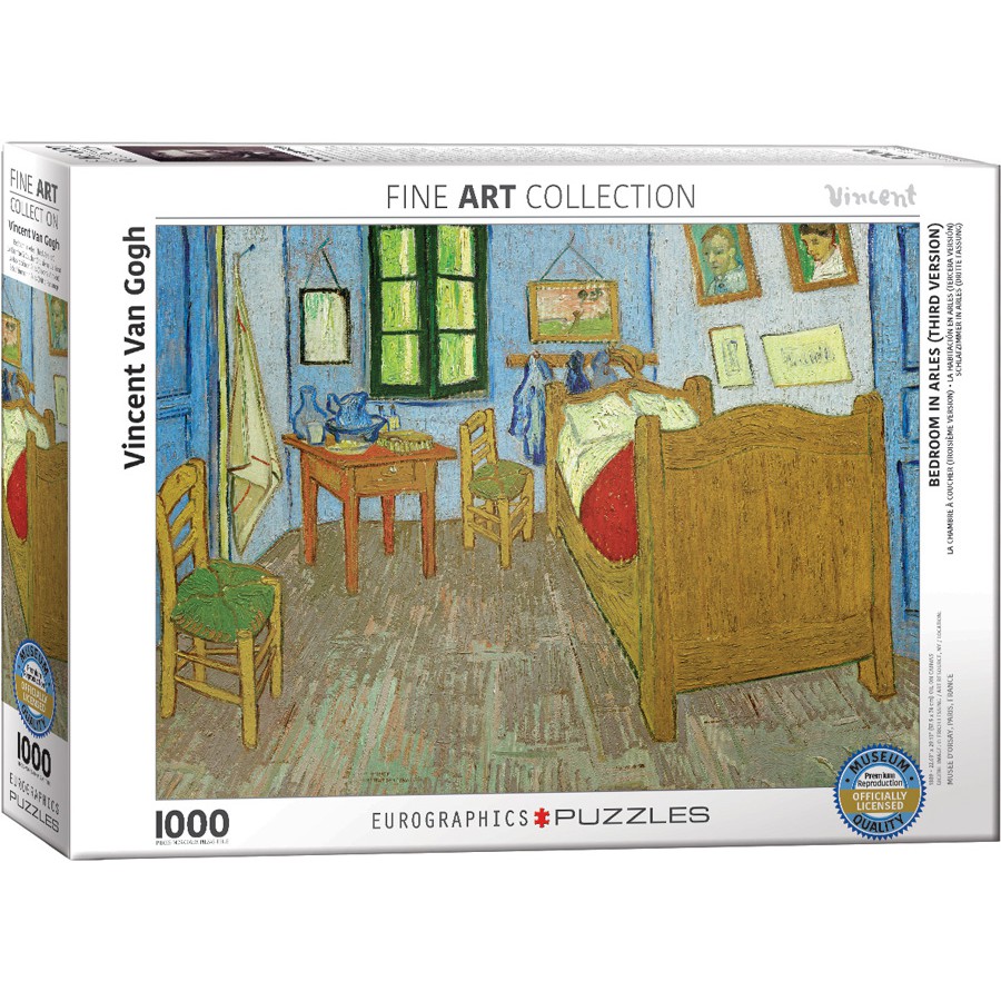 Puzzle 1000 pcs Bedroom in Arles Van Gogh, Vincent 1000 piece Jigsaw Puzzle