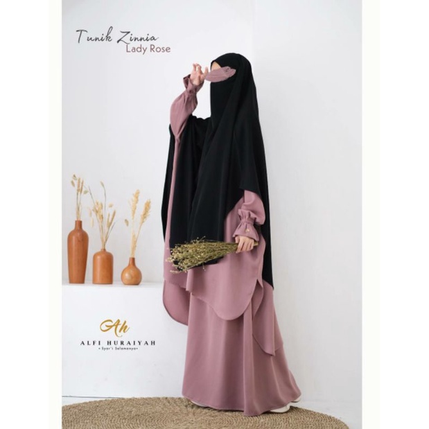 Preloved tunik zinnia by alfi huraiyah