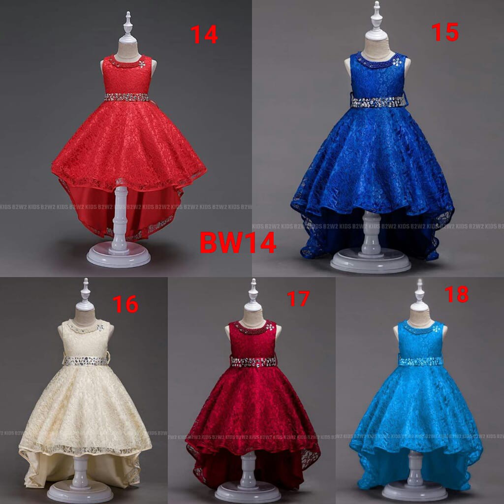 BW14 DRESS ANAK,/DRESS PESTA/DRESS ULANG TAHUN