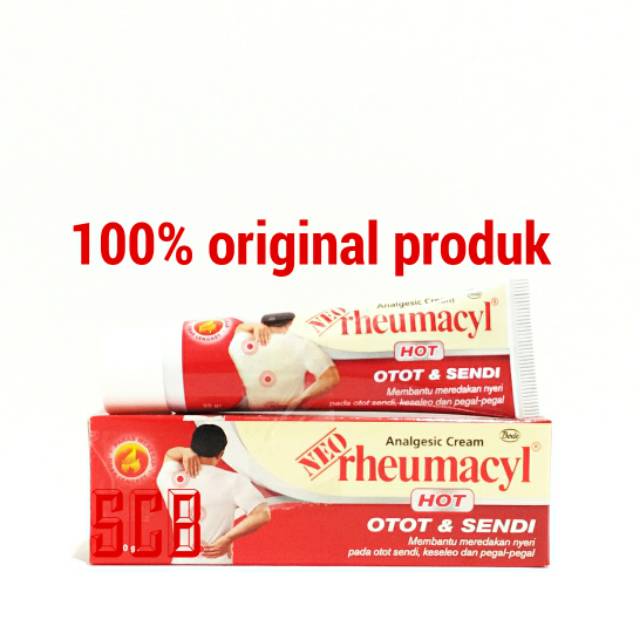 Neo Rheumacyl Hot Cream Obat Cream Pereda Pegal Keseleo Nyeri Sendi Keseleo Shopee Indonesia
