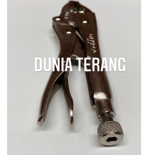 Tang Buaya TEKIRO Bengkok 7 in - Curved Locking Pliers 7'' - PL - LG0769