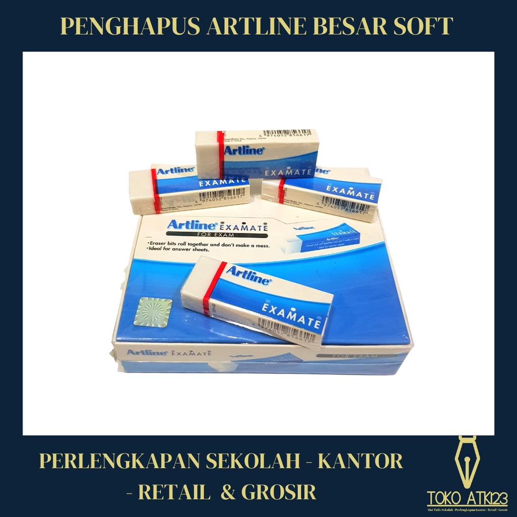 Penghapus Pensil / Eraser Merk Artline Besar