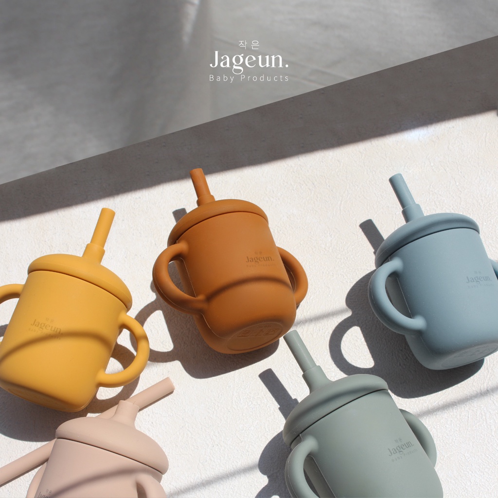 JAGEUN Premium Silicone Baby Sippy Cup | Tempat Minum Bayi