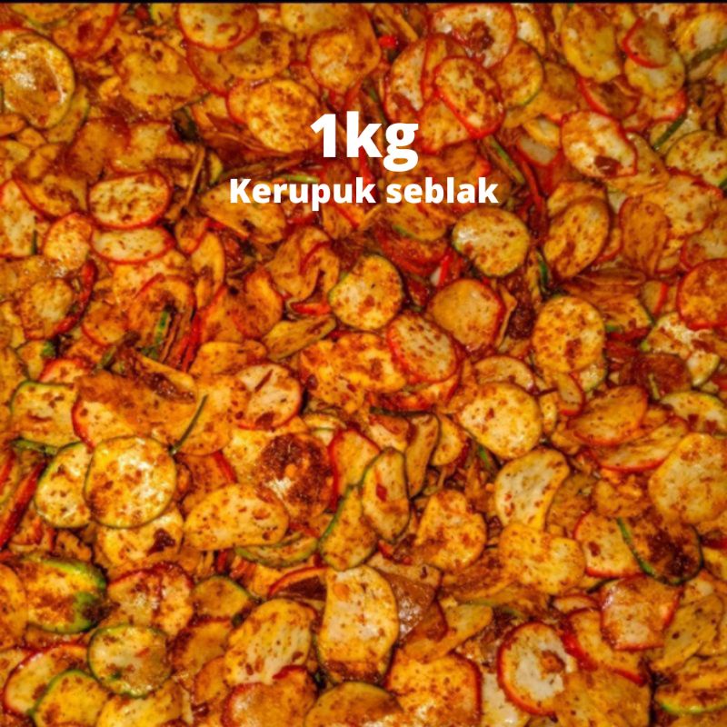 kerupuk seblak 1kg