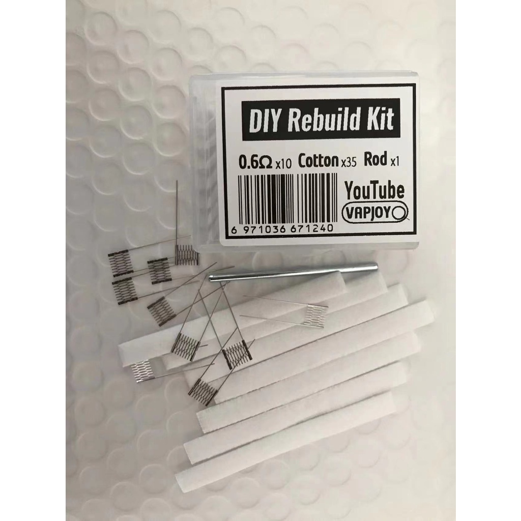 AUTHENTIC RBK Vapjoy ReBuild Kit For Semua Jenis Pod