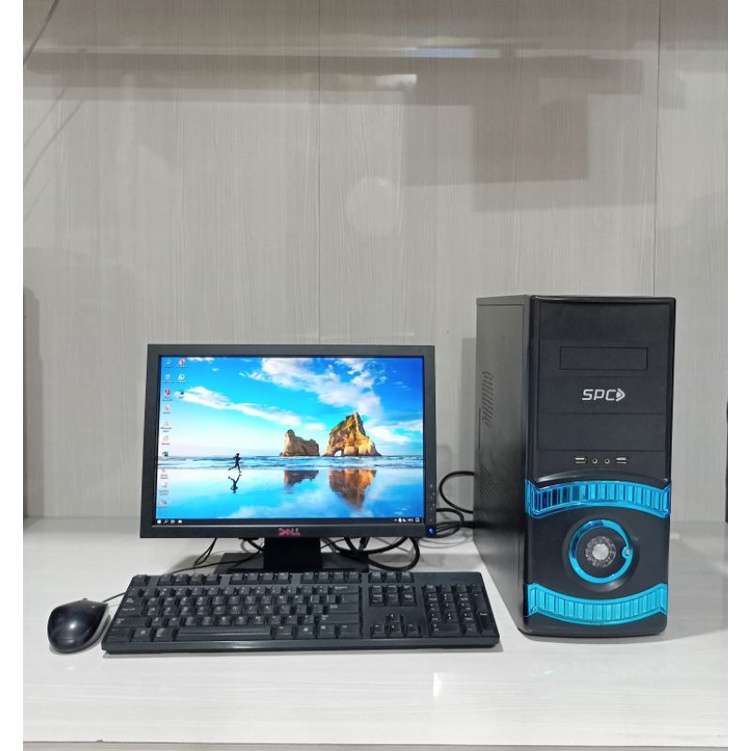 Paketan Pc Rakitan SPC Intel G 620 Ram 4GB Hdd 500GB Lcd 17in Wide Fullsett Second Bergaransi