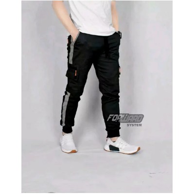Celana Jogger Cargo Pria Celana Joger PDL Panjang Pria Wanita Fashion Cowok Jogger Pants Slim Fit Zi