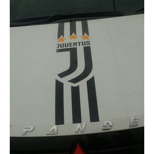 Stiker Mobil Kap Mesin Klub Bola Juventus Populer Shopee Indonesia