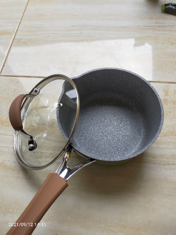 Carote Bio Green Panci Susu Anti Lengket 16/18cm  Lengkap Dengan Tutup