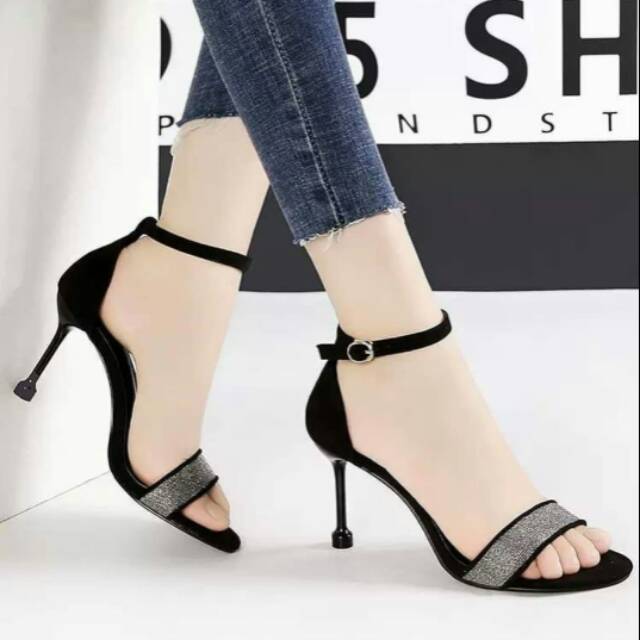 ABBUSHOES DL 56 higheels 9cm wanita terbaru