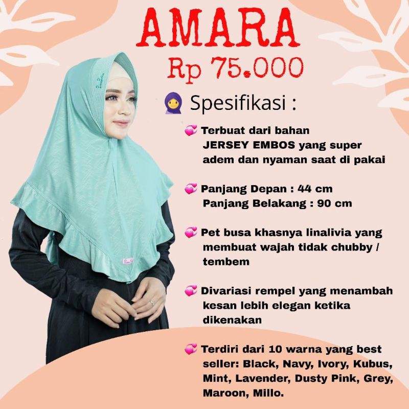 HIJAB AMARA ORI BY LINALIVIA/LINALIVIA HIJAB