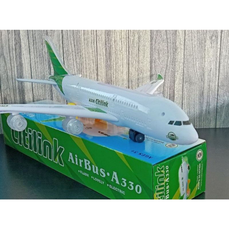 Mainan Anak Pesawat Terbang BESAR Air Bus GARUDA INDONESIA/LION A330-130GA