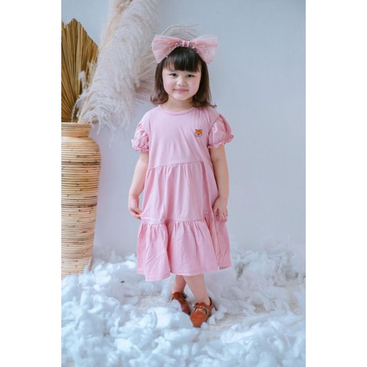 Dress Anak MOLLY By SMILEE 1-5 tahun Dress Anak Lucu Dress Anak Premium