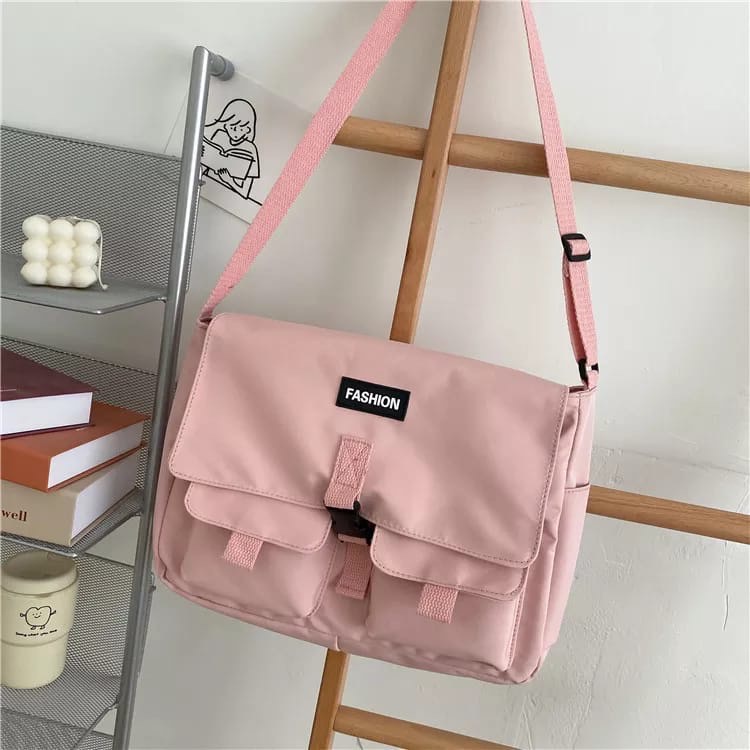 MEIMEISHOP KUY - TAS SELEMPANG WANITA UNISEX FASHION KOREA TERMURAH SLEMPANG LOKAL