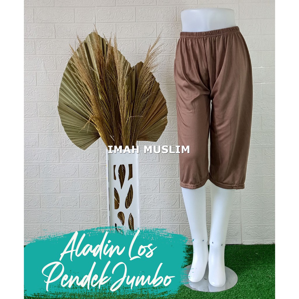 Aladin Los Jumbo Pendek Celana Pendek Wanita Clamis  Uk Jumbo Murah Bisa COD