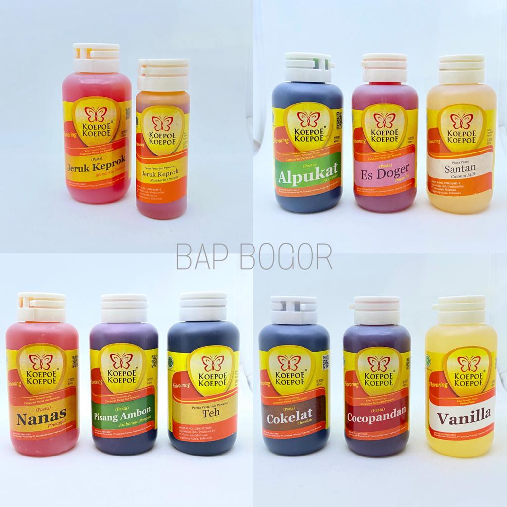 

Koepoe-koepoe Pasta Perasa Makanan/ Flavouring