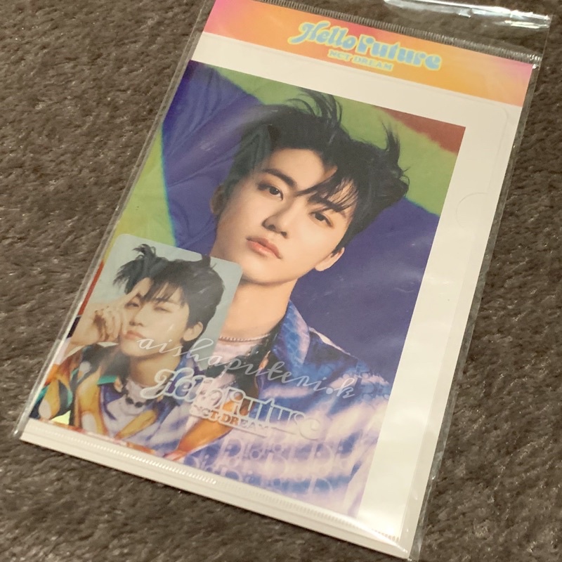 JAEMIN HOLO PHOTOCARD POSTCARD HELLO FUTURE