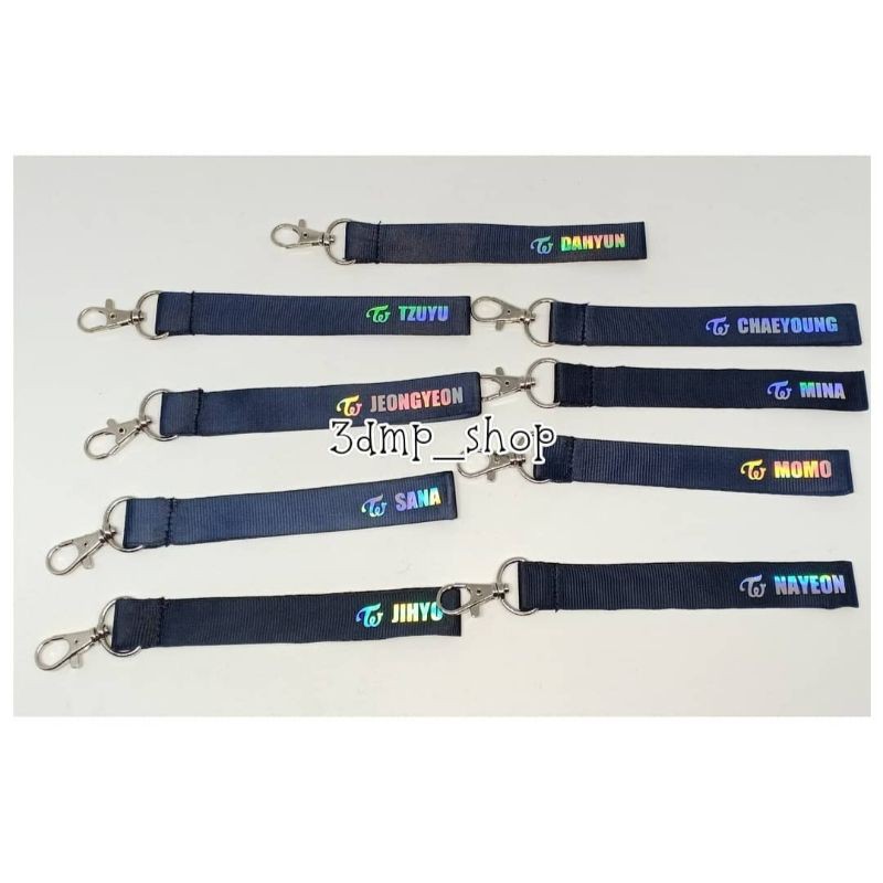 Lanyard gantungan ganci twice dahyun momo sana mina nayeon jihyo jeongyeon tzuyu