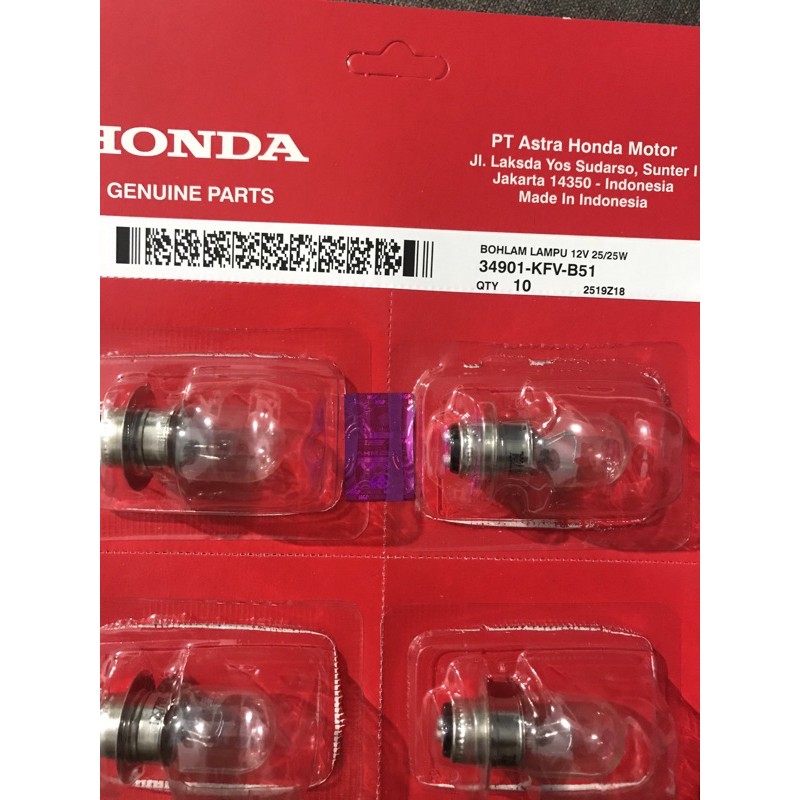 bohlam depan Honda grand